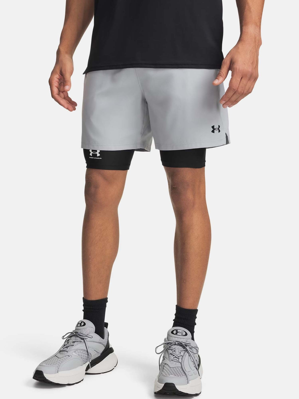 Under armour vanish* short training da uomo grigio