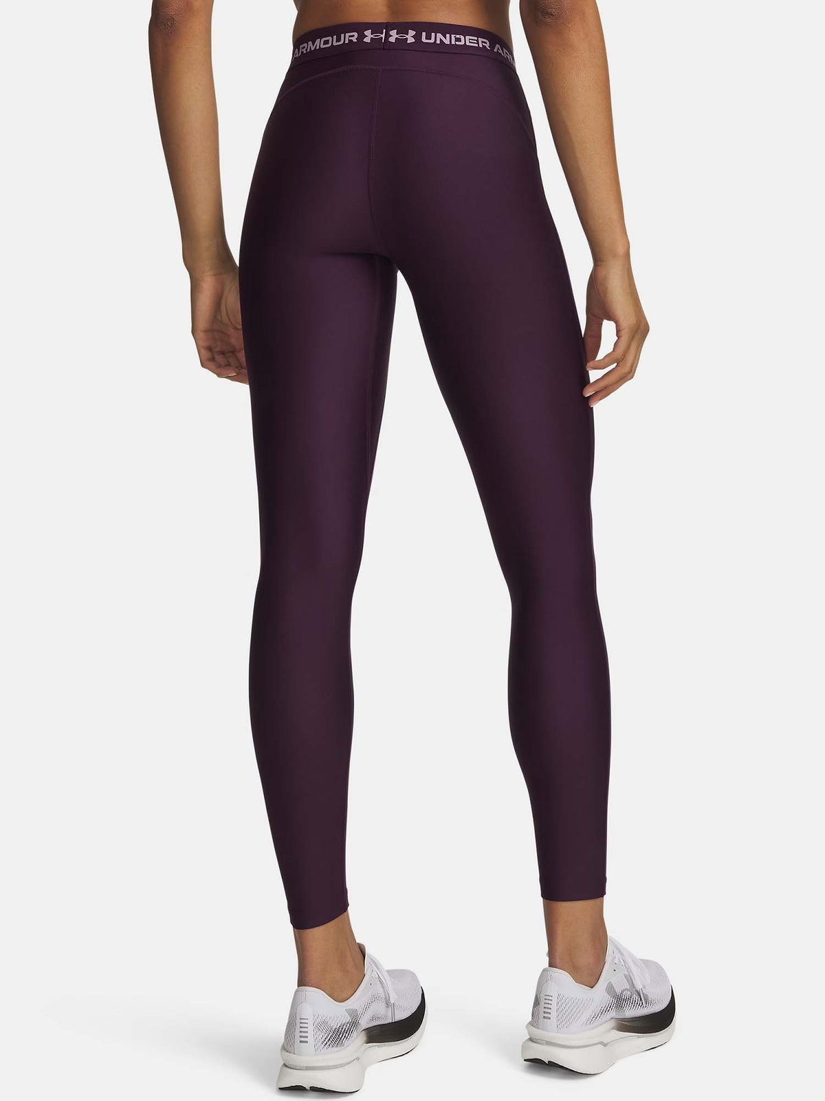 Under armour heatgea leggings training da donna viola