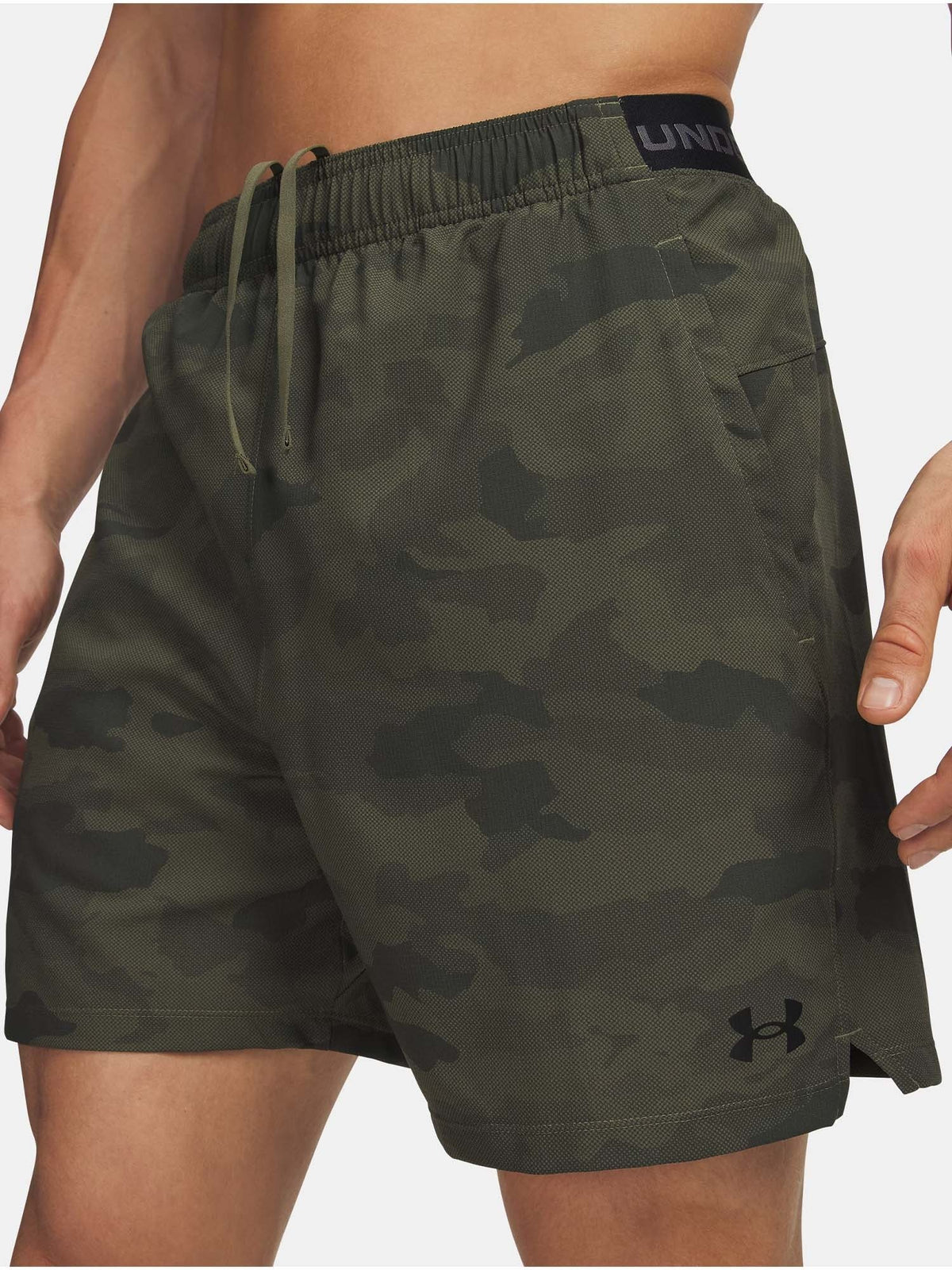 Under armour vanish short training da uomo verde militare