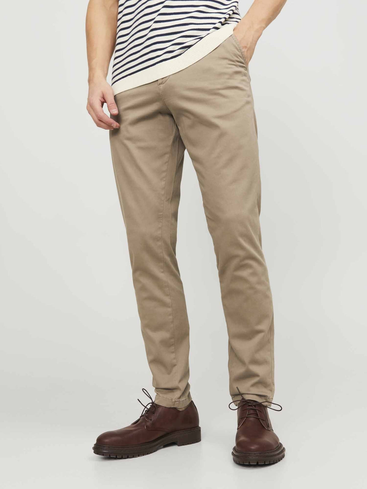 Jack&jones marco pantalone da uomo beige