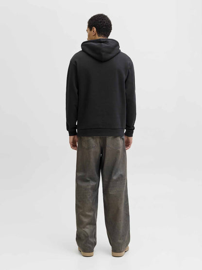 Jack&jones bradley felpa da uomo nero