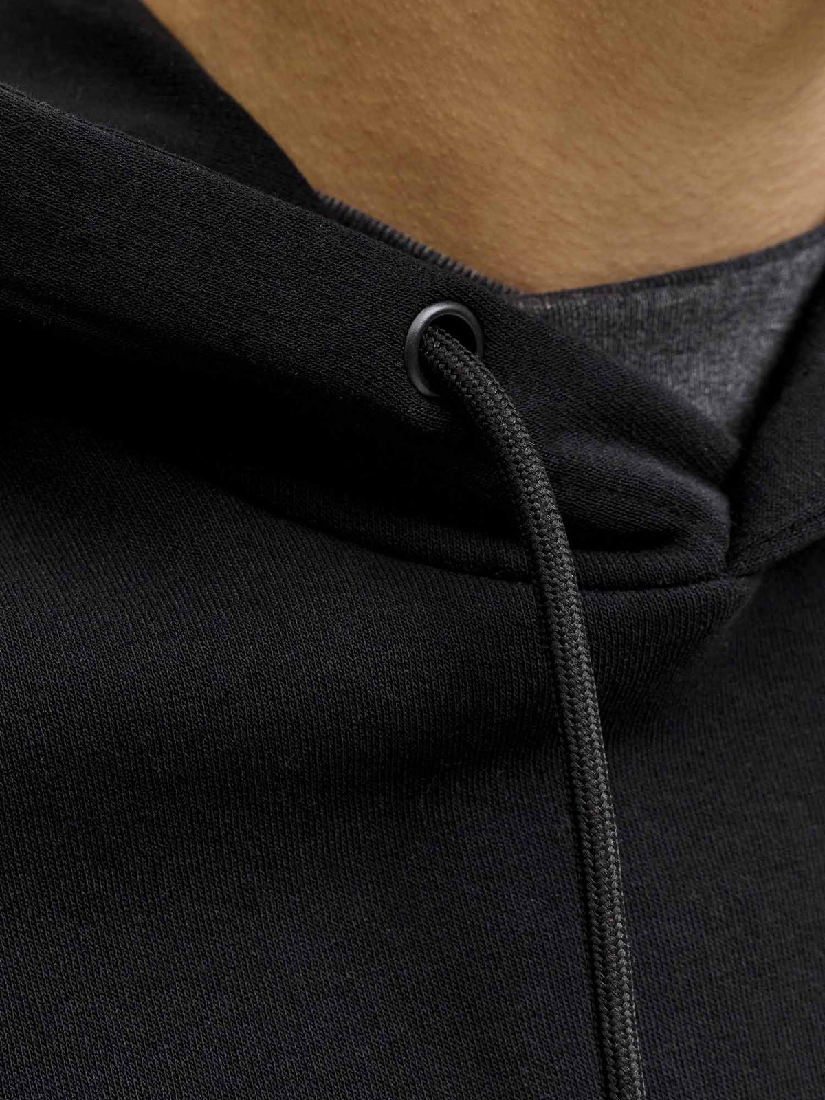 Jack&jones bradley felpa da uomo nero