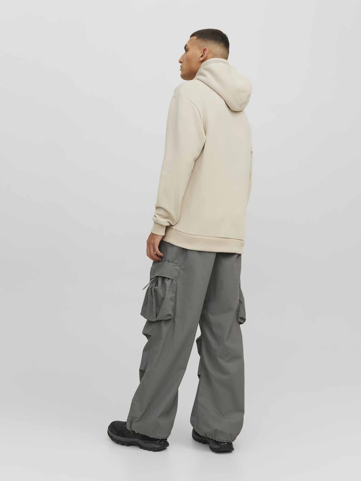 Jack&jones bradley felpa da uomo panna