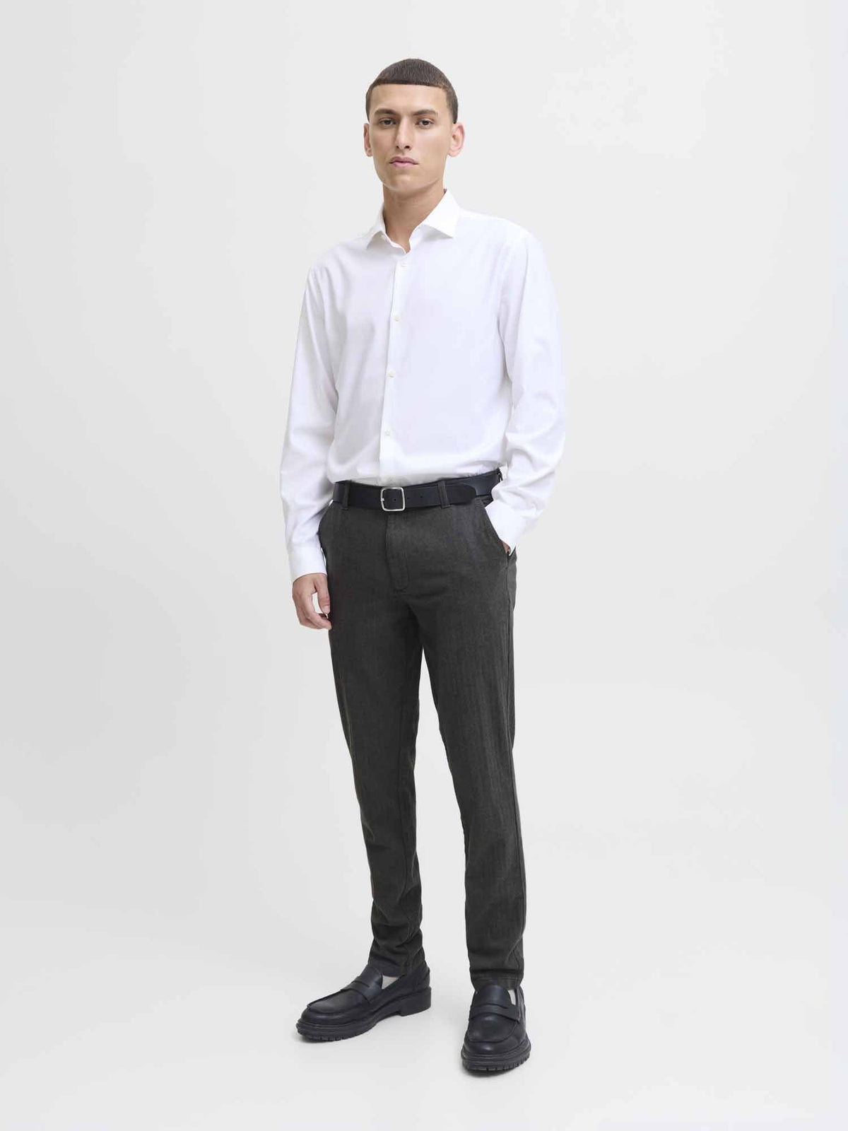 Jack&jones marco pantalone da uomo antracite