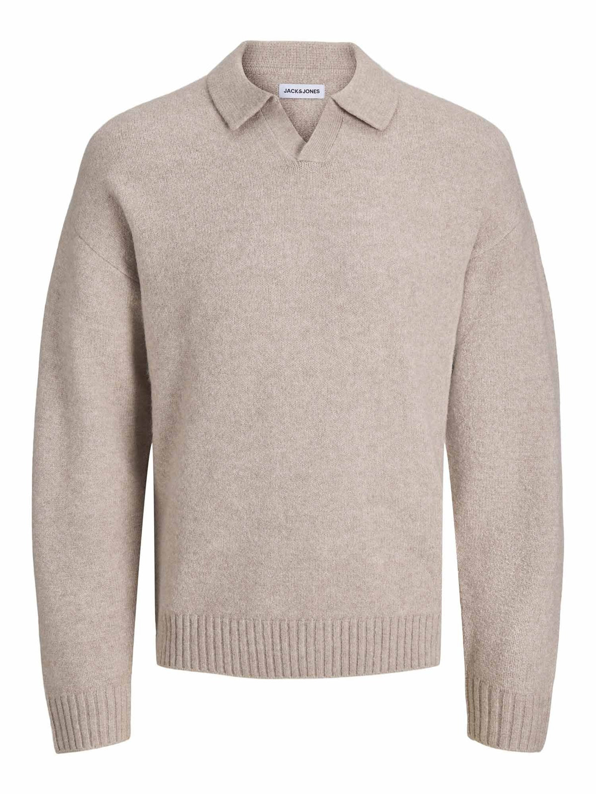 Jack&jones soho maglia da uomo beige