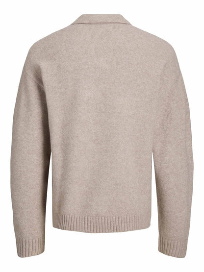 Jack&jones soho maglia da uomo beige