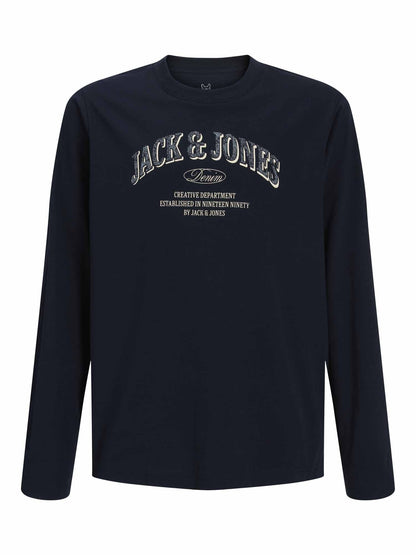 Jack&jones denver t-shirt da bambino/a blu