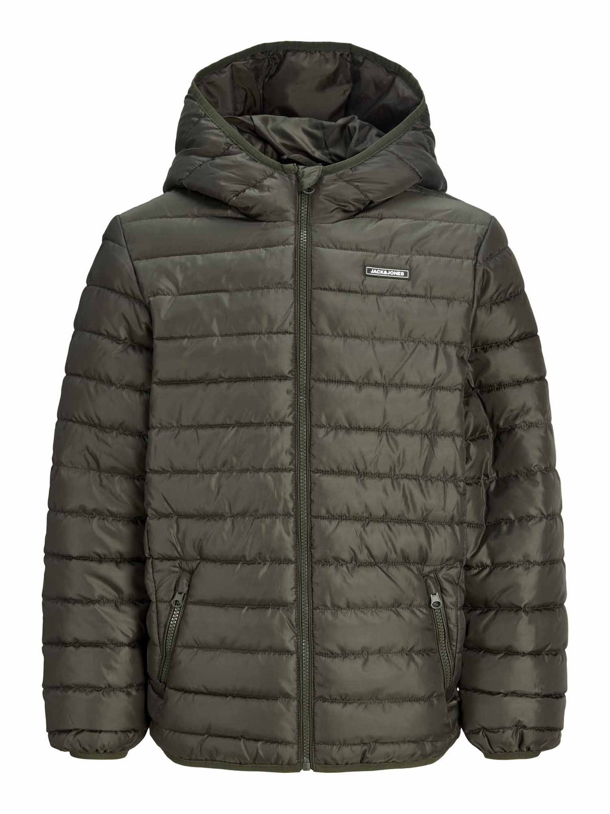 Jack&jones elvis giubbino da bambino/a verde militare