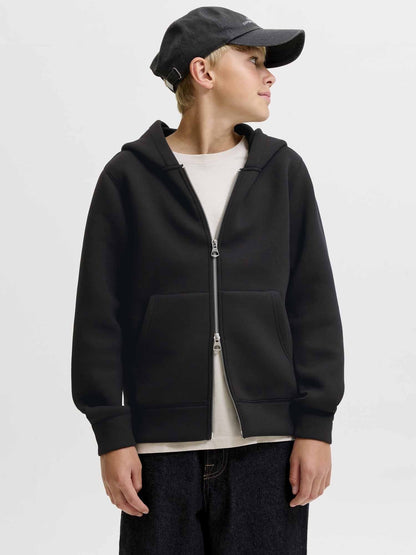 Jack&jones legacy felpa da bambino/a nero