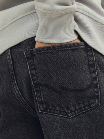 Jack&jones alex jeans da bambino/a nero