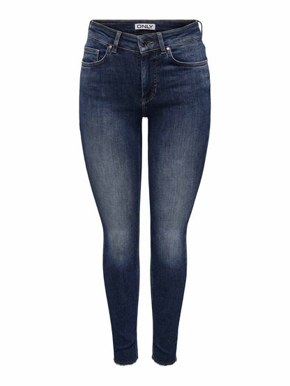 Only blush skinny jeans da donna jeans scuro