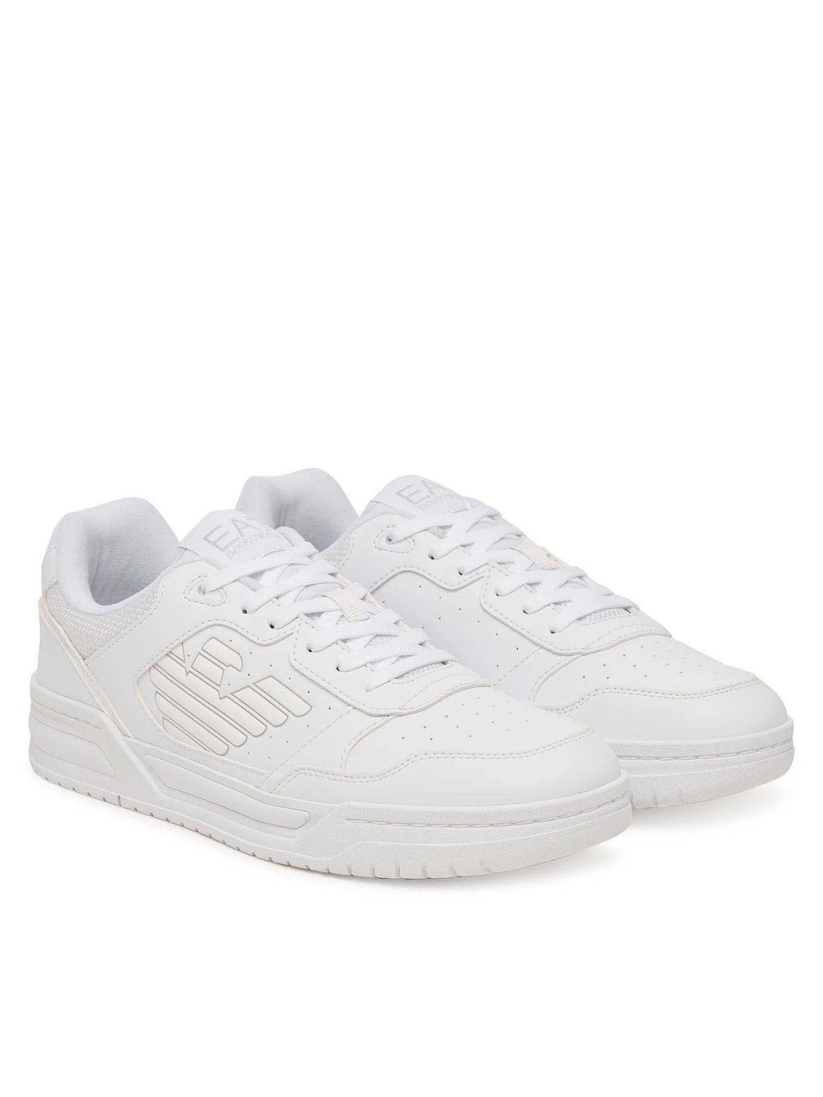EA7 baseline eagle sneakers da uomo bianco