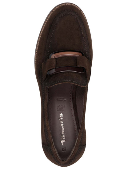 Tamaris mocassino da donna mocca