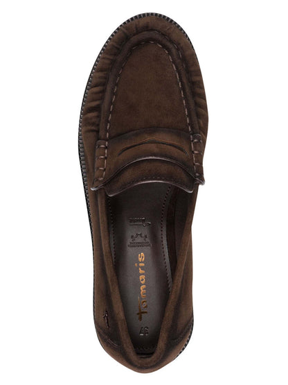 Tamaris mocassino da donna mocca