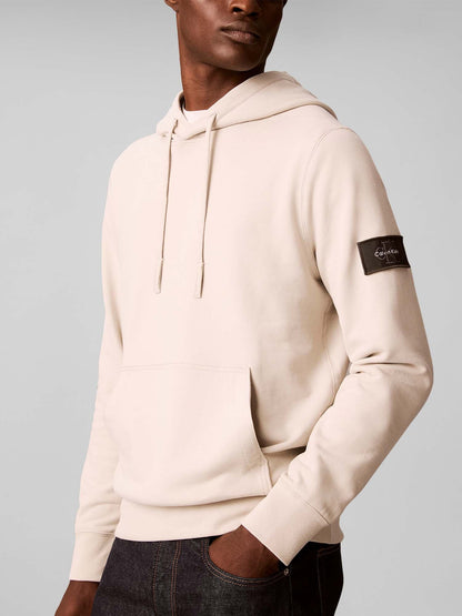 Ck 350TERRY badge felpa da uomo panna