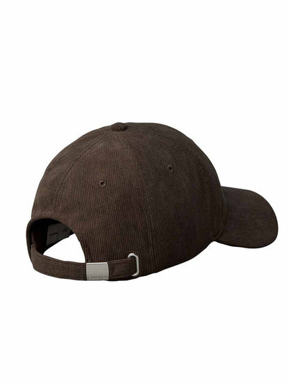 Ck corduroy cappello da unisex marrone