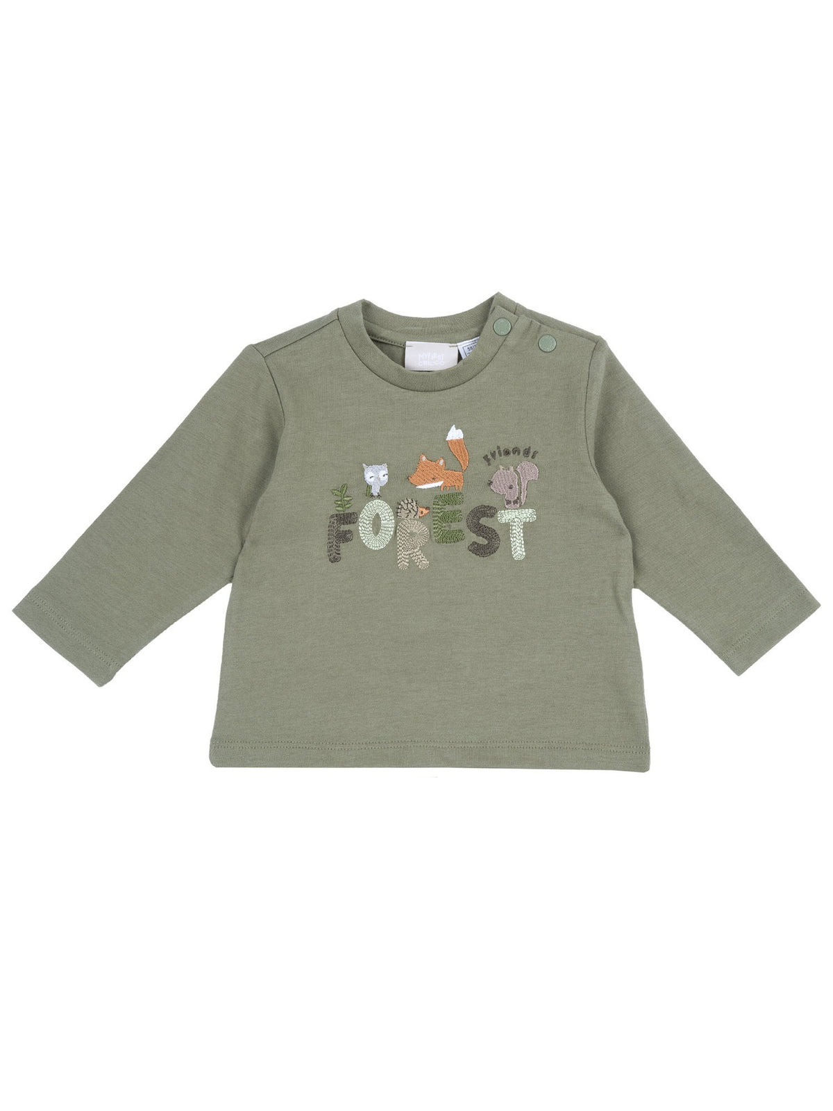 Chicco t-shirt ml da bambino/a verde