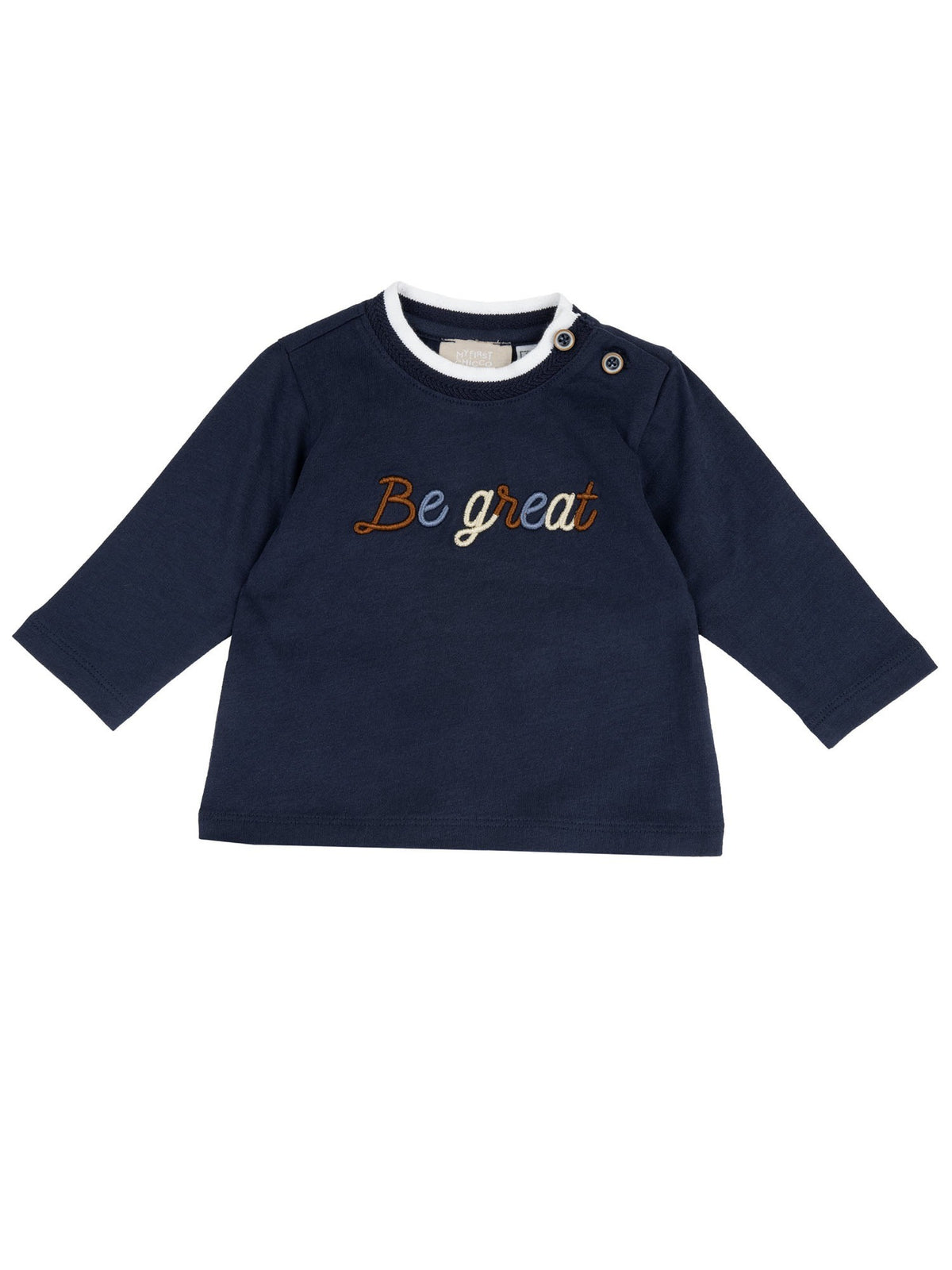 Chicco t-shirt ml da bambino/a blu