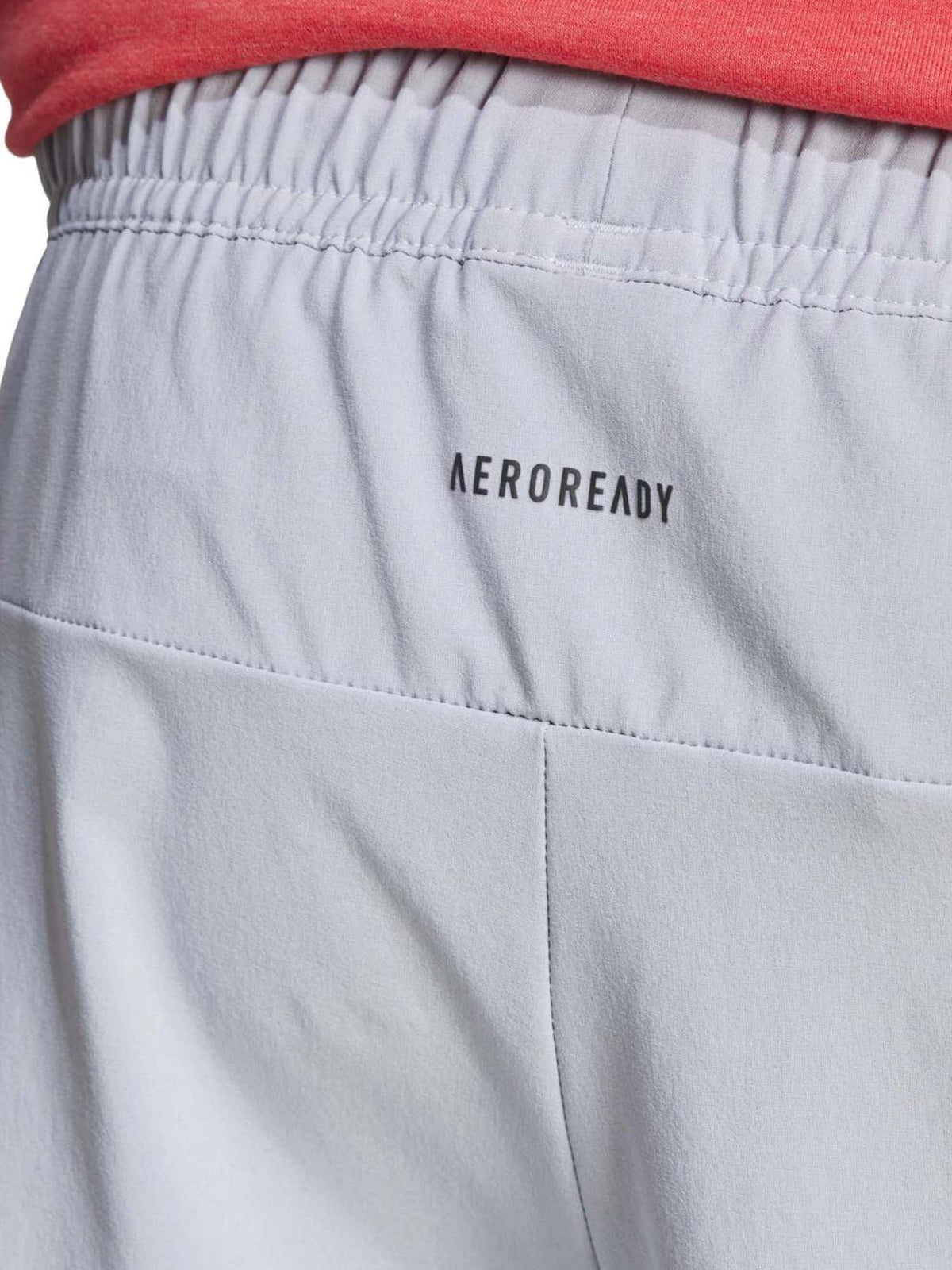 Adidas short training da uomo grigio