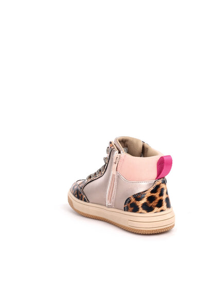 Melania sneakers jr da bambino/a leopardo