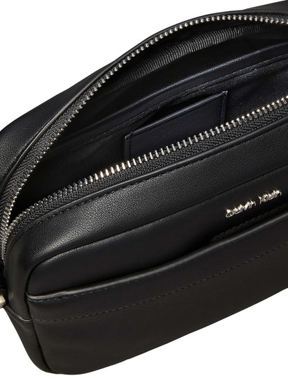 Ck raised pouch necessaire da unisex nero