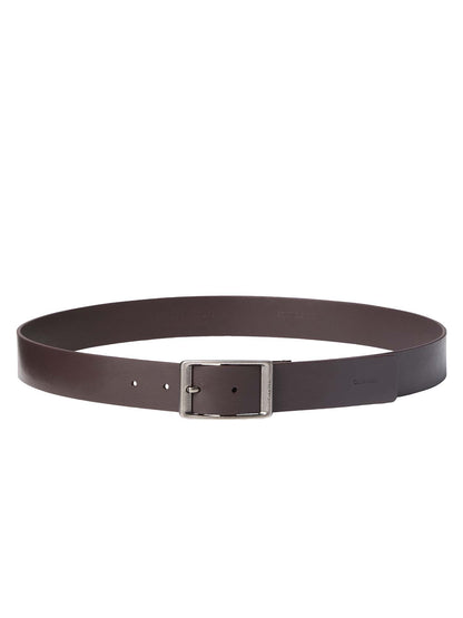 Ck casual round buck cintura da unisex marrone