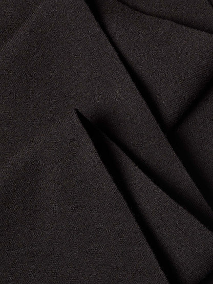 Ck fine rib scarf sciarpa da unisex nero