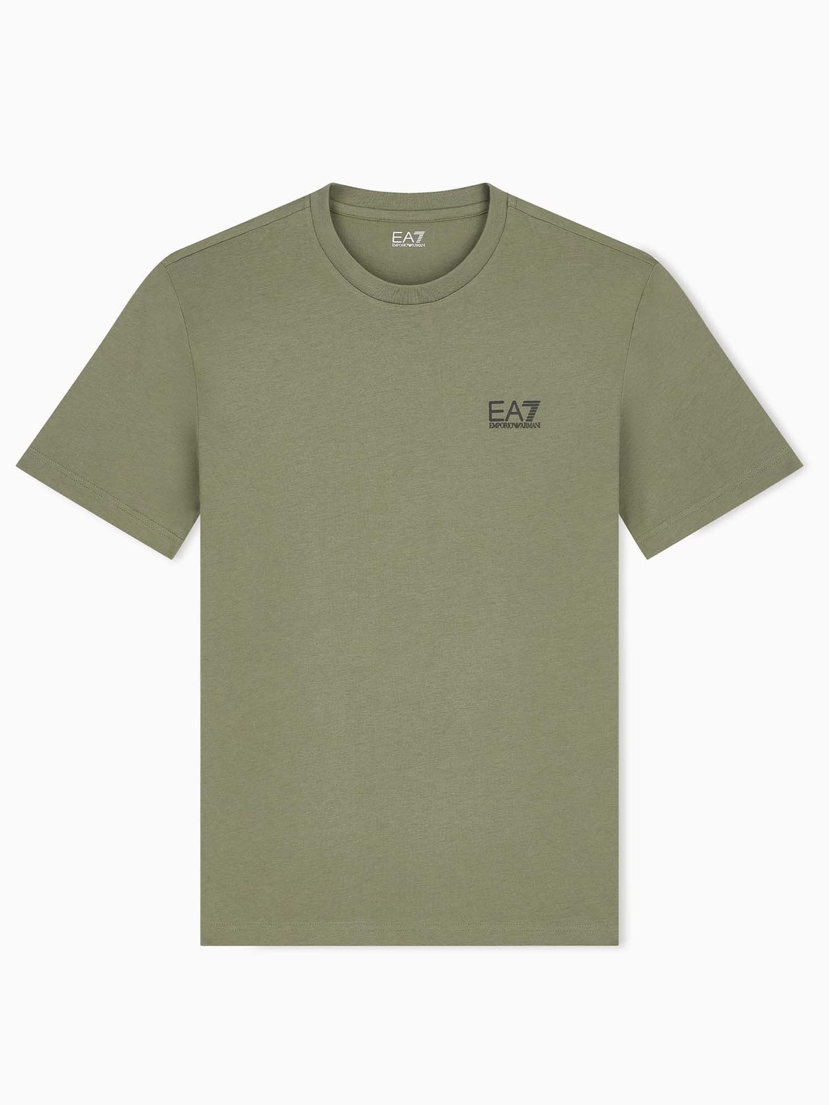 EA7 train core fl t-shirt da uomo verde