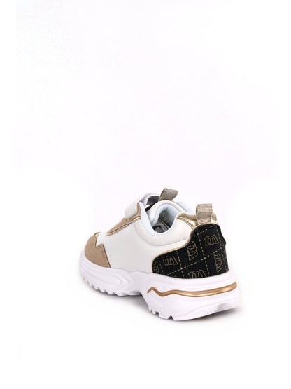 Melania sneakers jr da bambino/a bianco beige