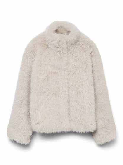 Vero moda monroe pelliccia da donna panna