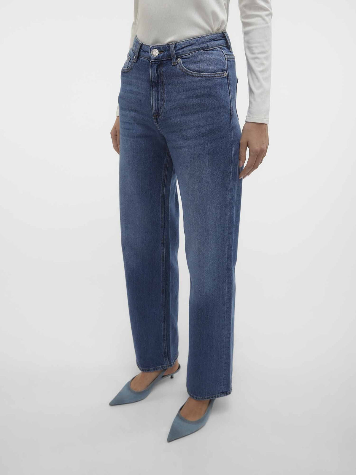Vero moda tessa wide jeans da donna jeans
