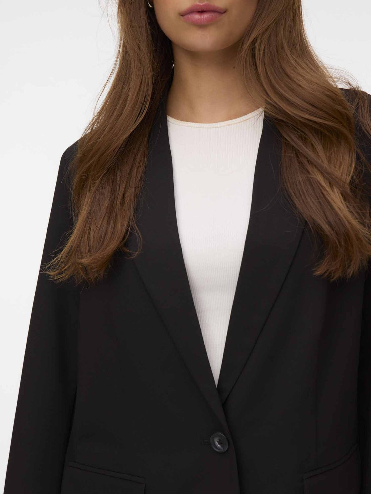 Vero moda texas giacca da donna nero