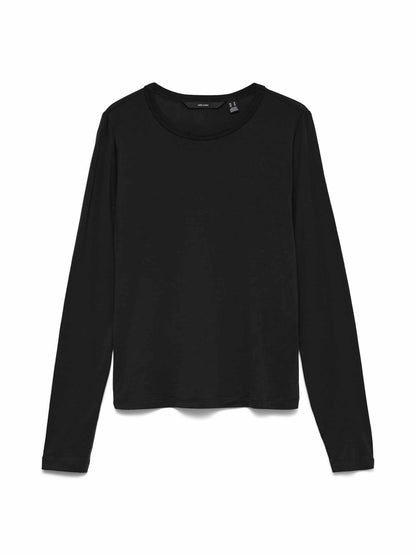 Vero moda ada t-shirt da donna nero