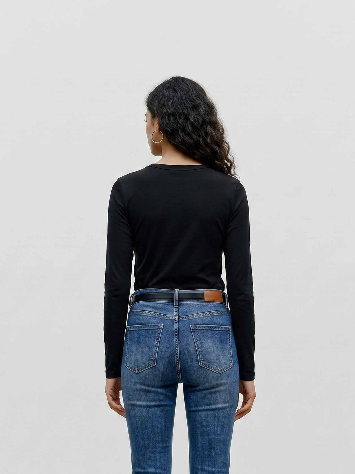 Vero moda ada t-shirt da donna nero