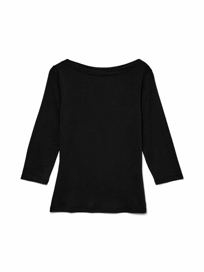 Vero moda panda t-shirt da donna nero