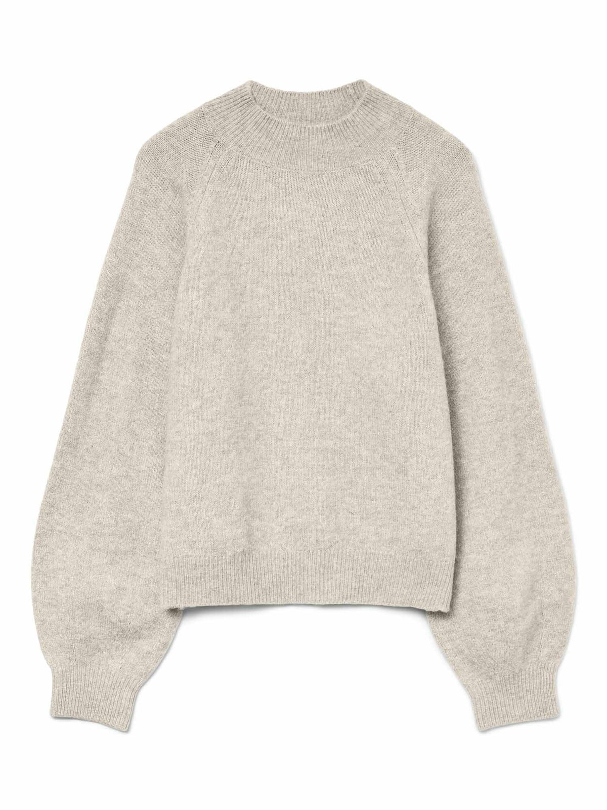 Vero moda leaf maglia da donna panna