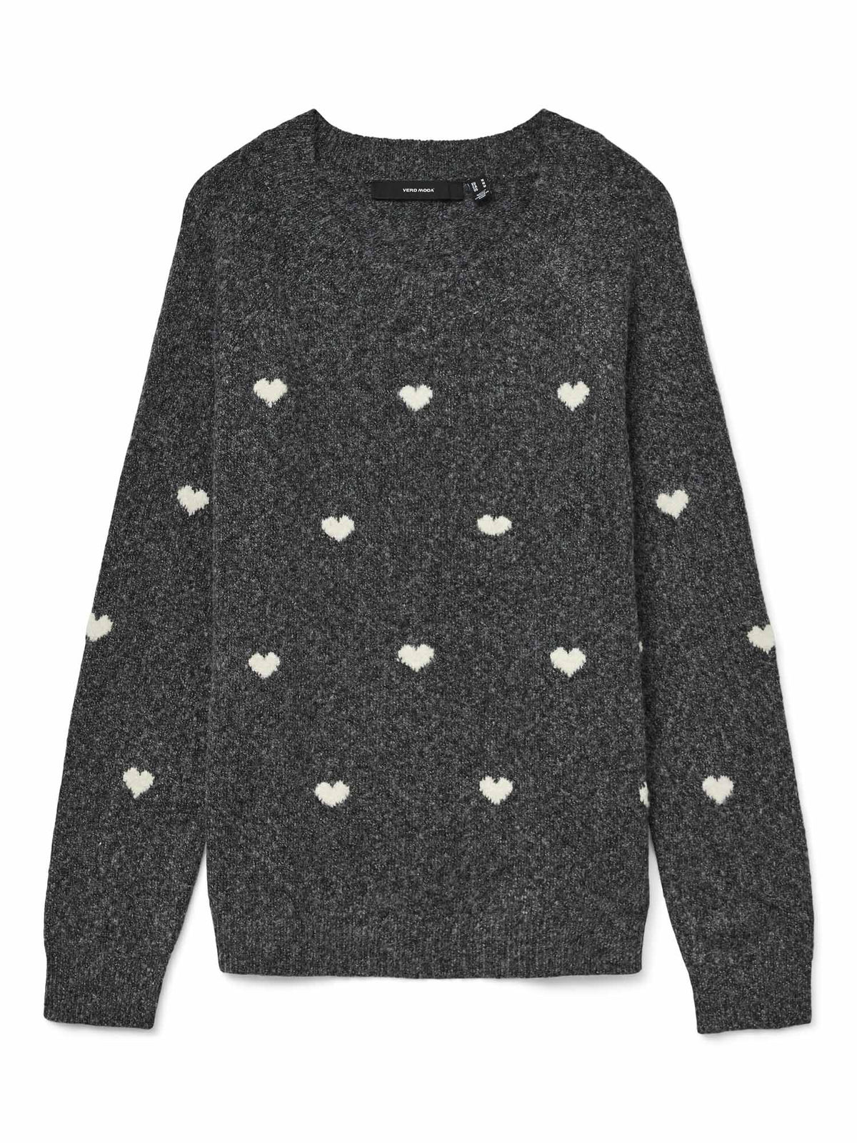 Vero moda doffy maglia da donna antracite
