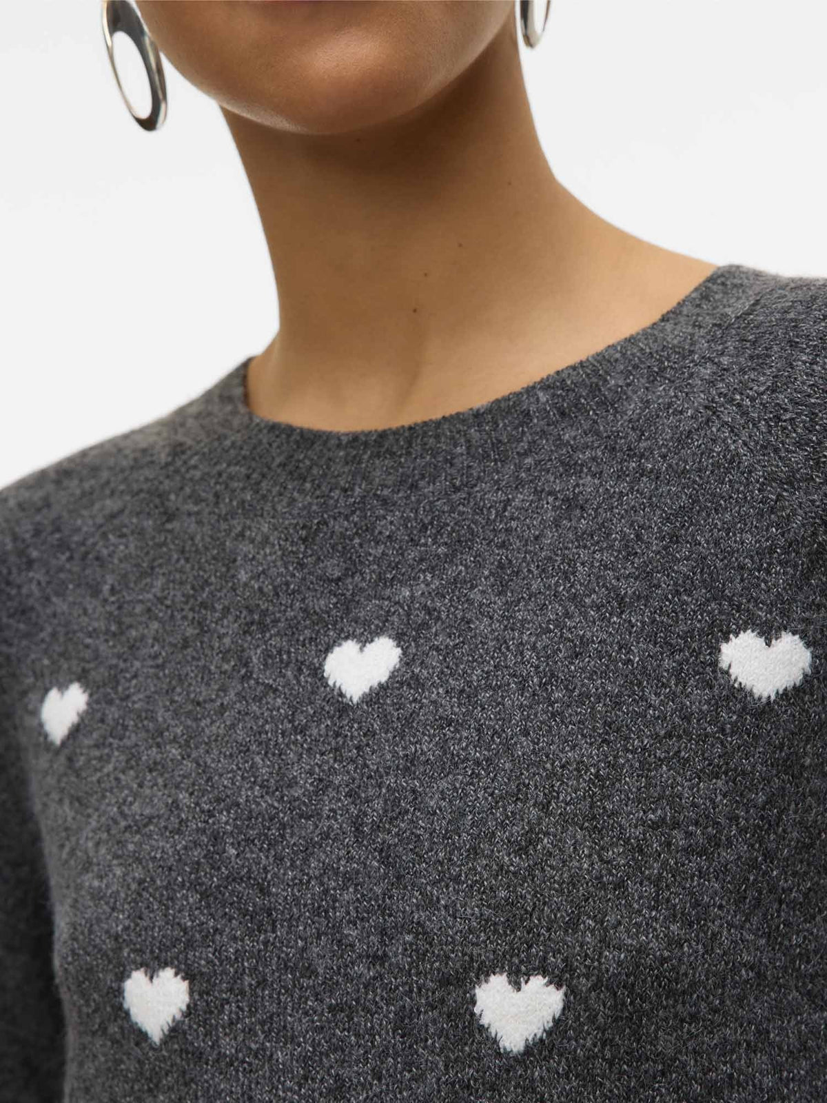 Vero moda doffy maglia da donna antracite