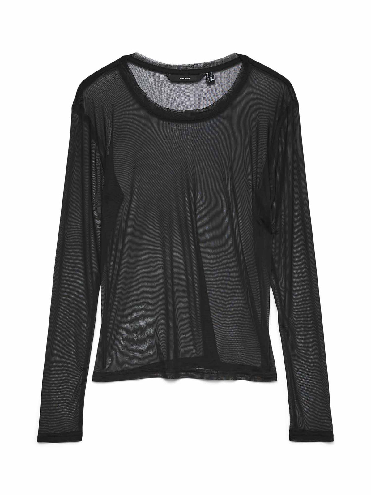 Vero moda lova t-shirt da donna nero