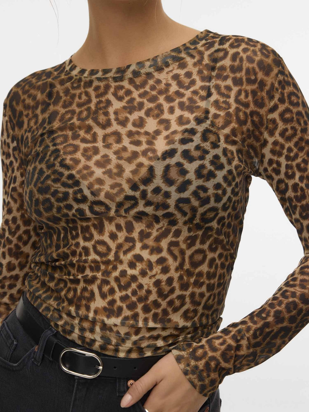 Vero moda lova t-shirt da donna maculato