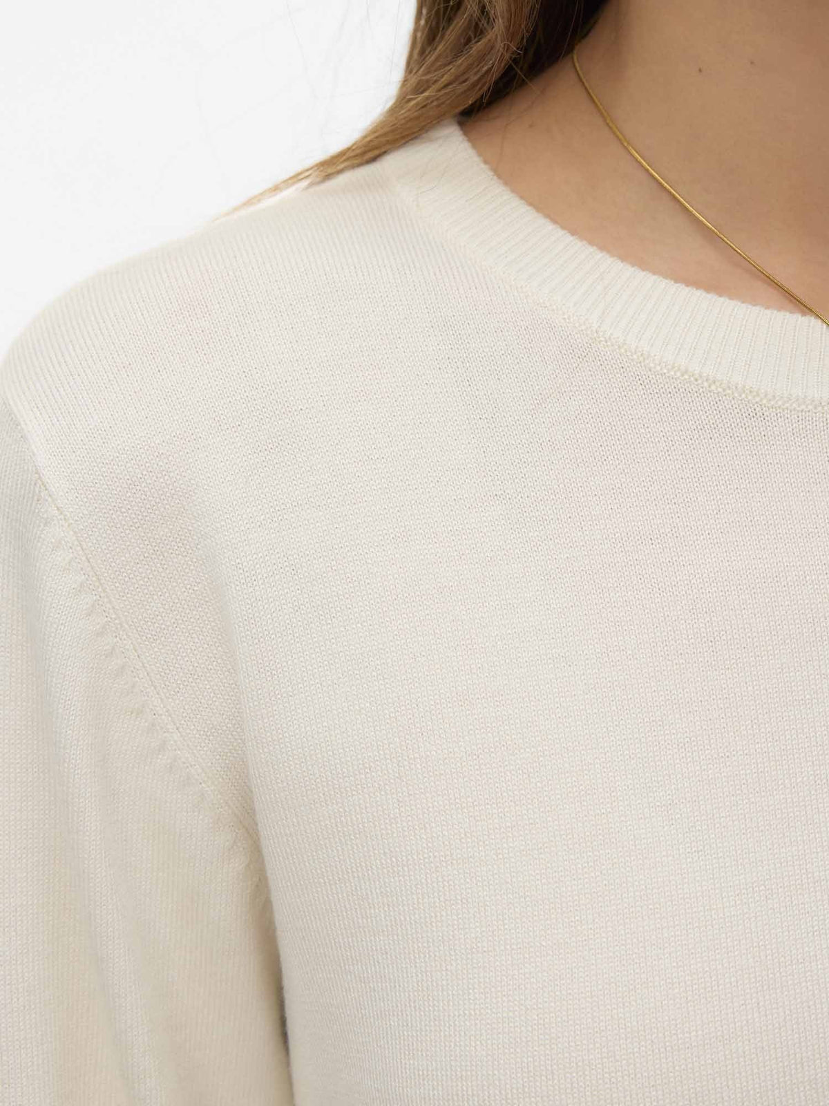 Vero moda silje maglia da donna panna