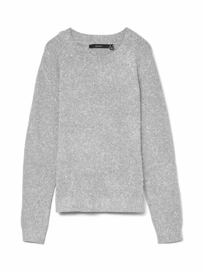 Vero moda doffy maglia da donna grigio chiaro