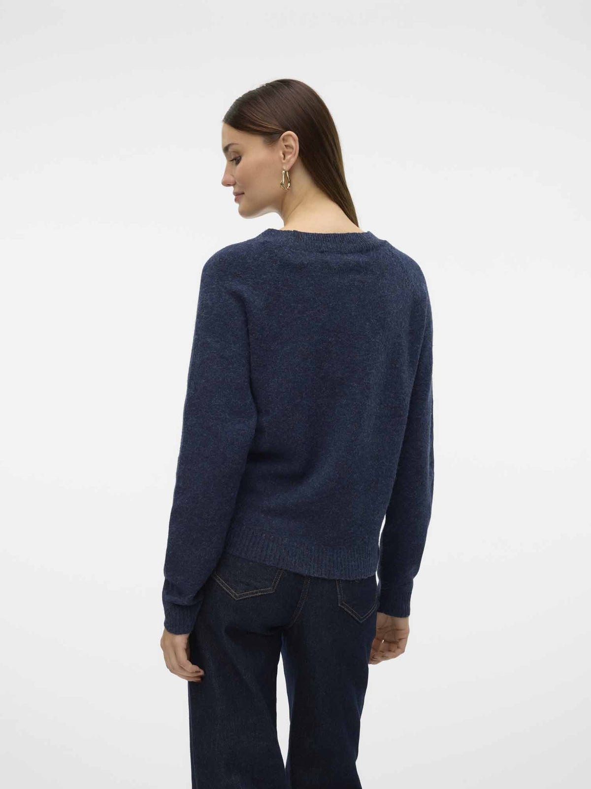 Vero moda doffy maglia da donna blu