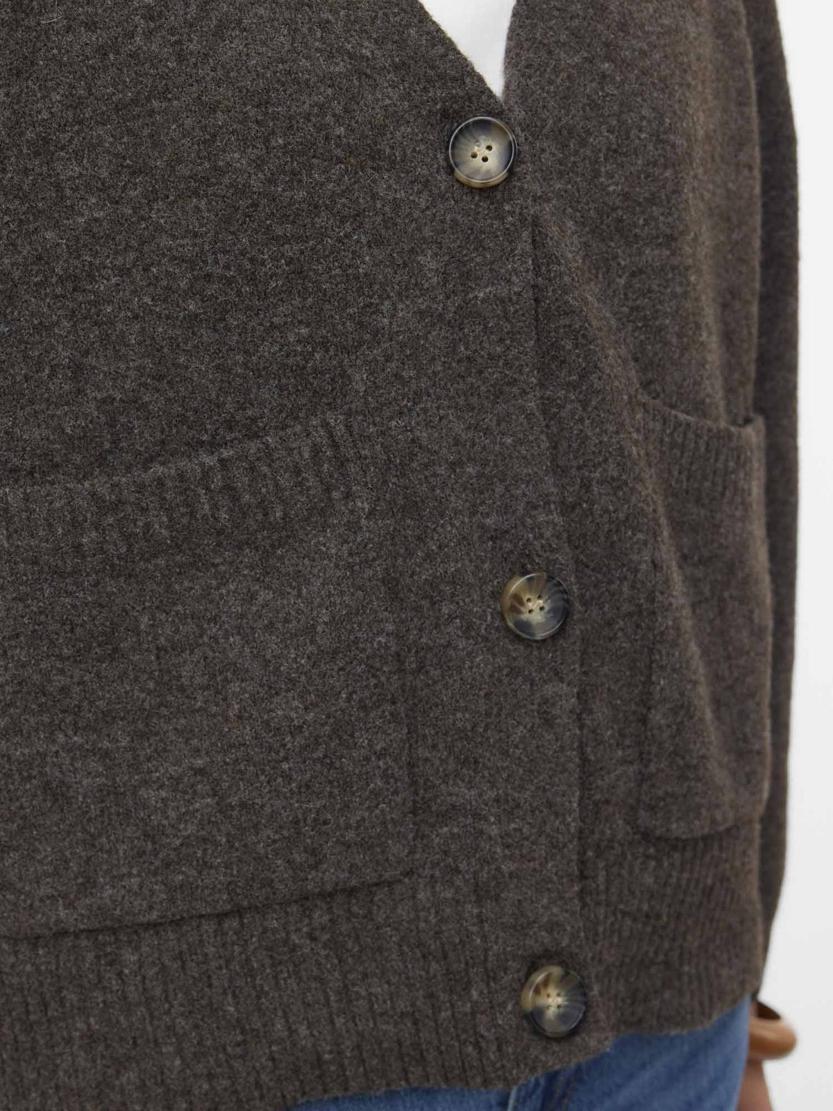 Vero moda boom maglia da donna cioccolato