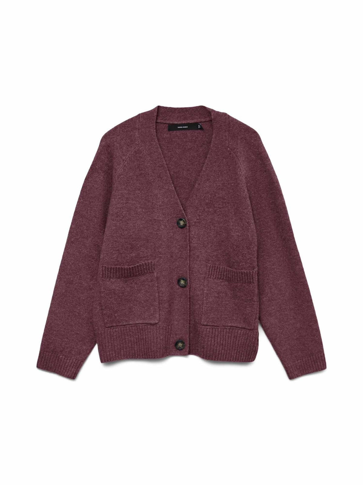 Vero moda boom maglia da donna vino