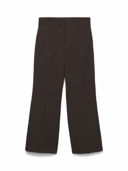 Vero moda marley pantalone da donna cioccolato