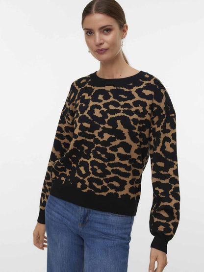 Vero moda siljeanima maglia da donna maculato