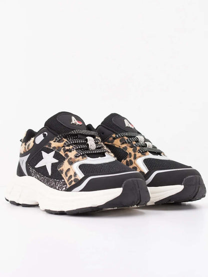 Asso sneakers jr da bambino/a nero