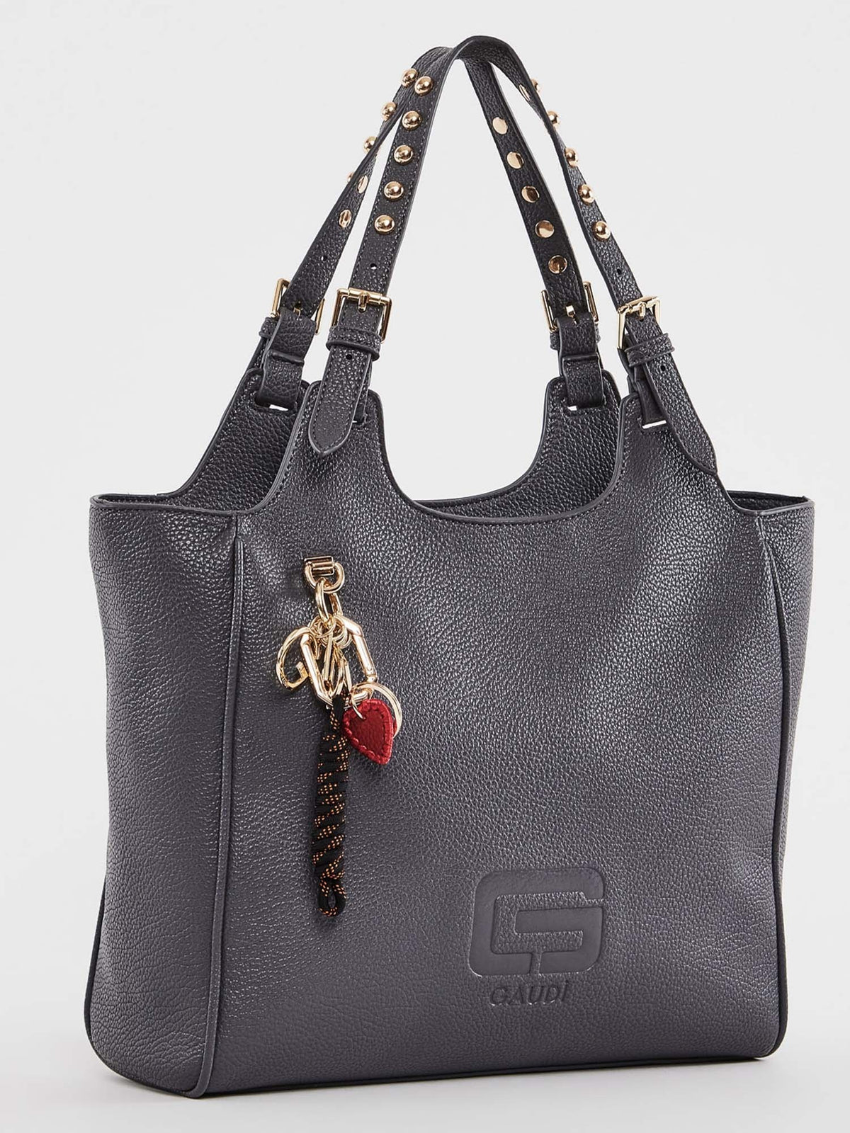 Gaudi' greta winter borsa da unisex grigio