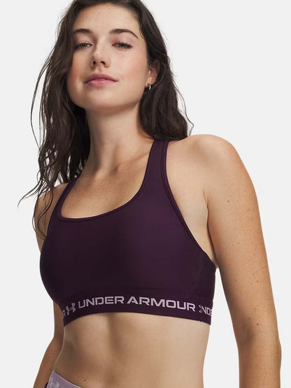 Under armour crossb* bra training da donna viola